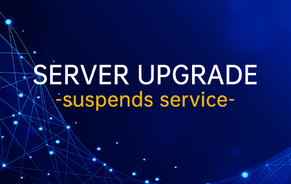 Important notice|Service is suspended due to server upgrade